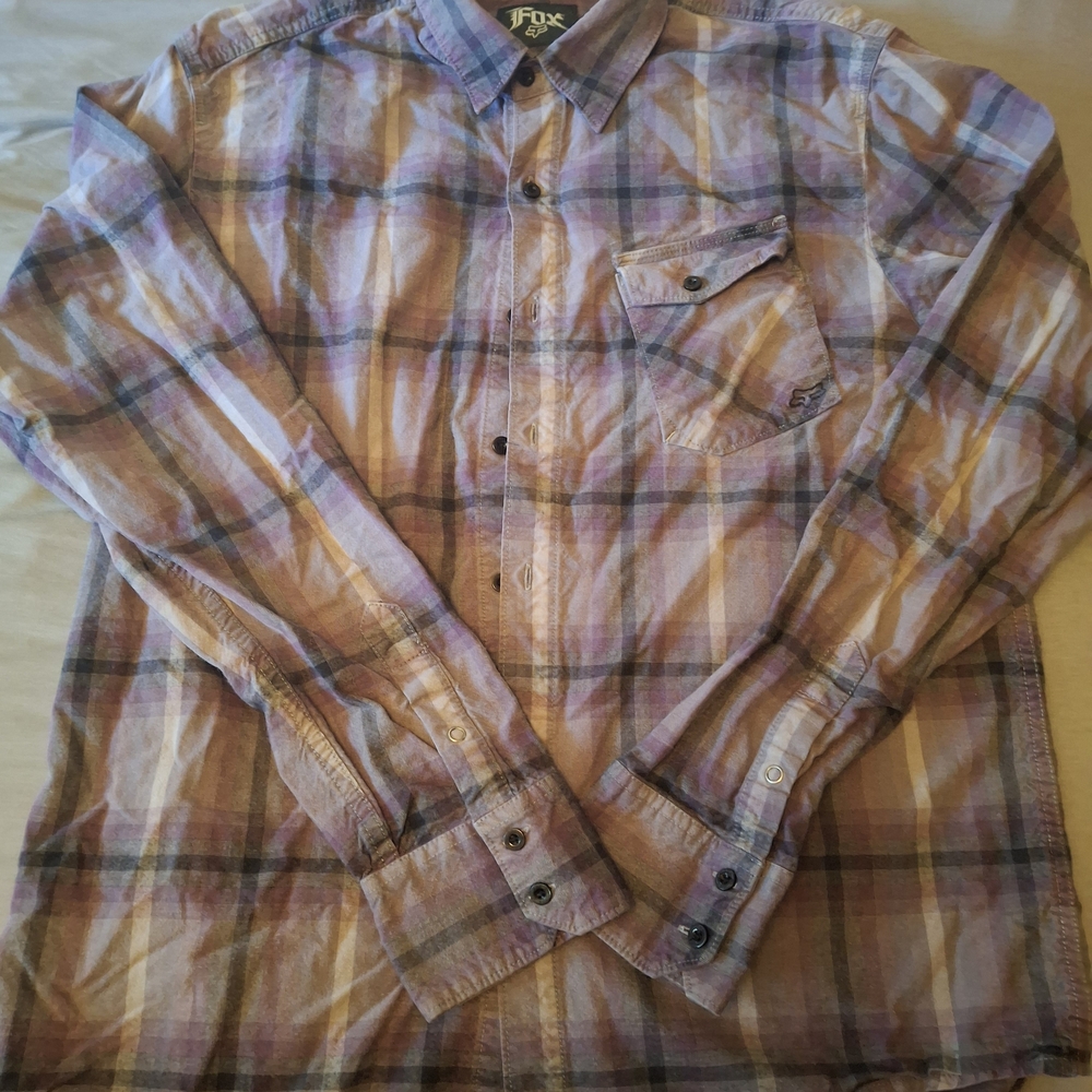 Fox Multicolor Plaid Shirt